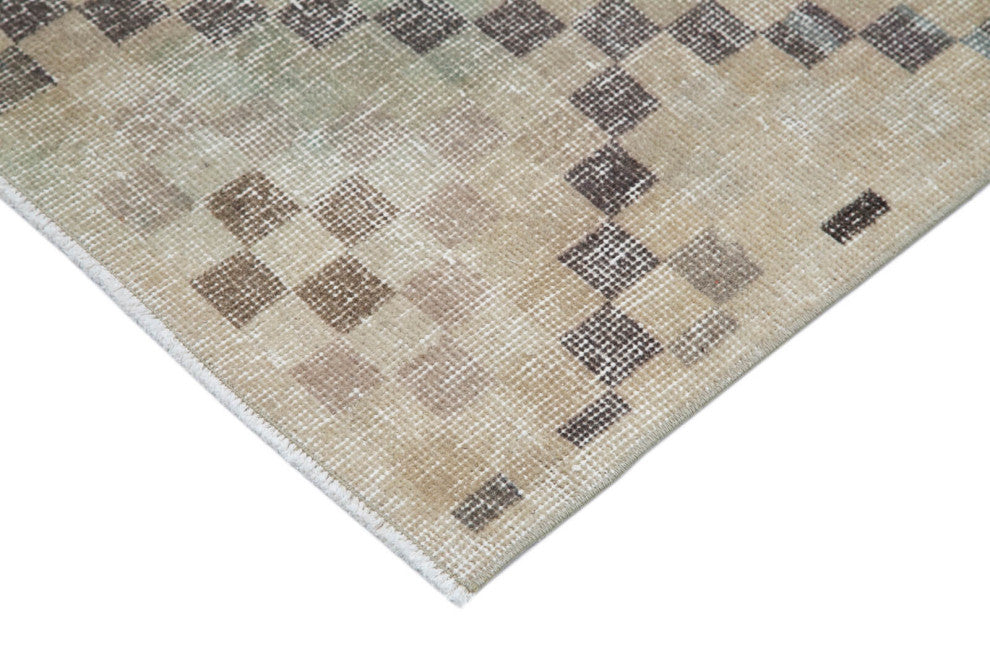 Rug N Carpet - Hand-knotted Anatolian 5' 4'' x 10' 3'' Low Pile  Vintage Rug