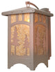 23.5 Wide Utowana Lake Curved Arm Wall Sconce