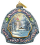 Hand Painted Scenic Ornament Harbor Light