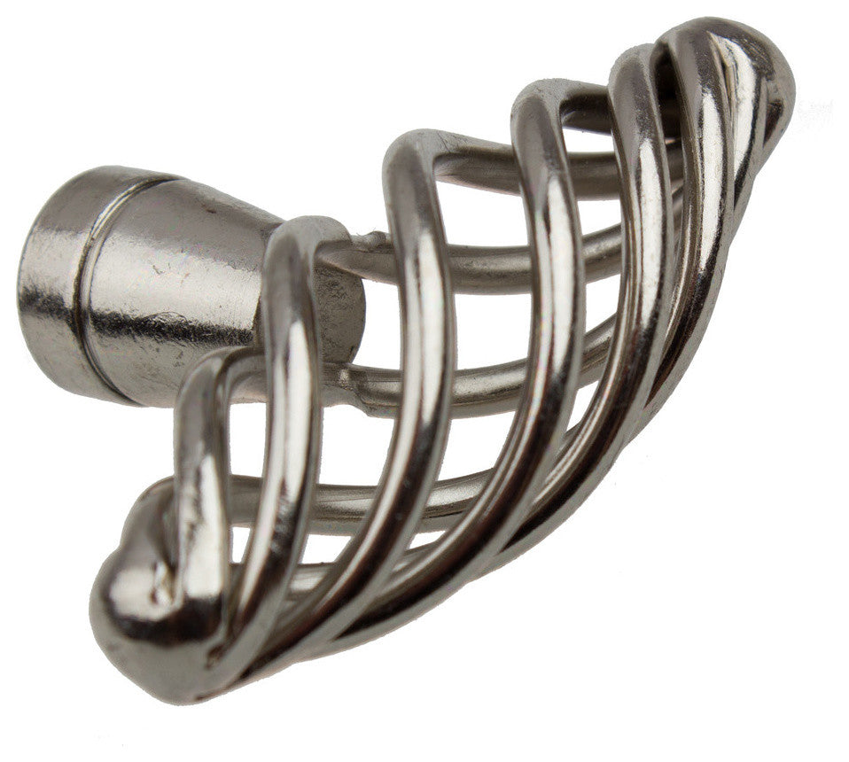 2" Oval Birdcage Knob, Set of 7, Satin Nickel