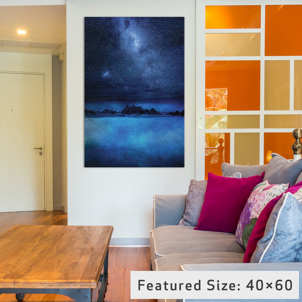 "Wish You Were Here" by Viviana Gonzalez, 40x26x1.5
