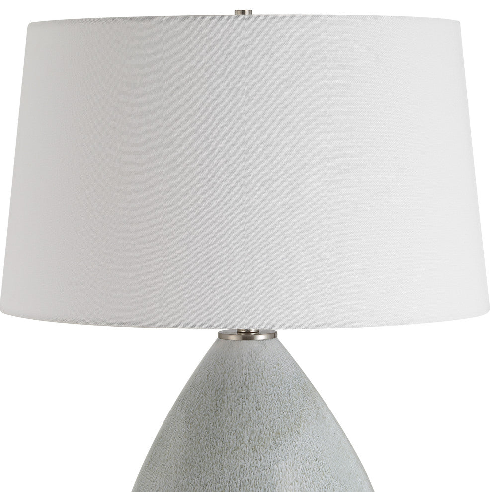 Uttermost Moray Gray Glaze Table Lamp