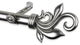 Micah Curtain Rod 3/4" Dia. 66-120", Satin Nickel