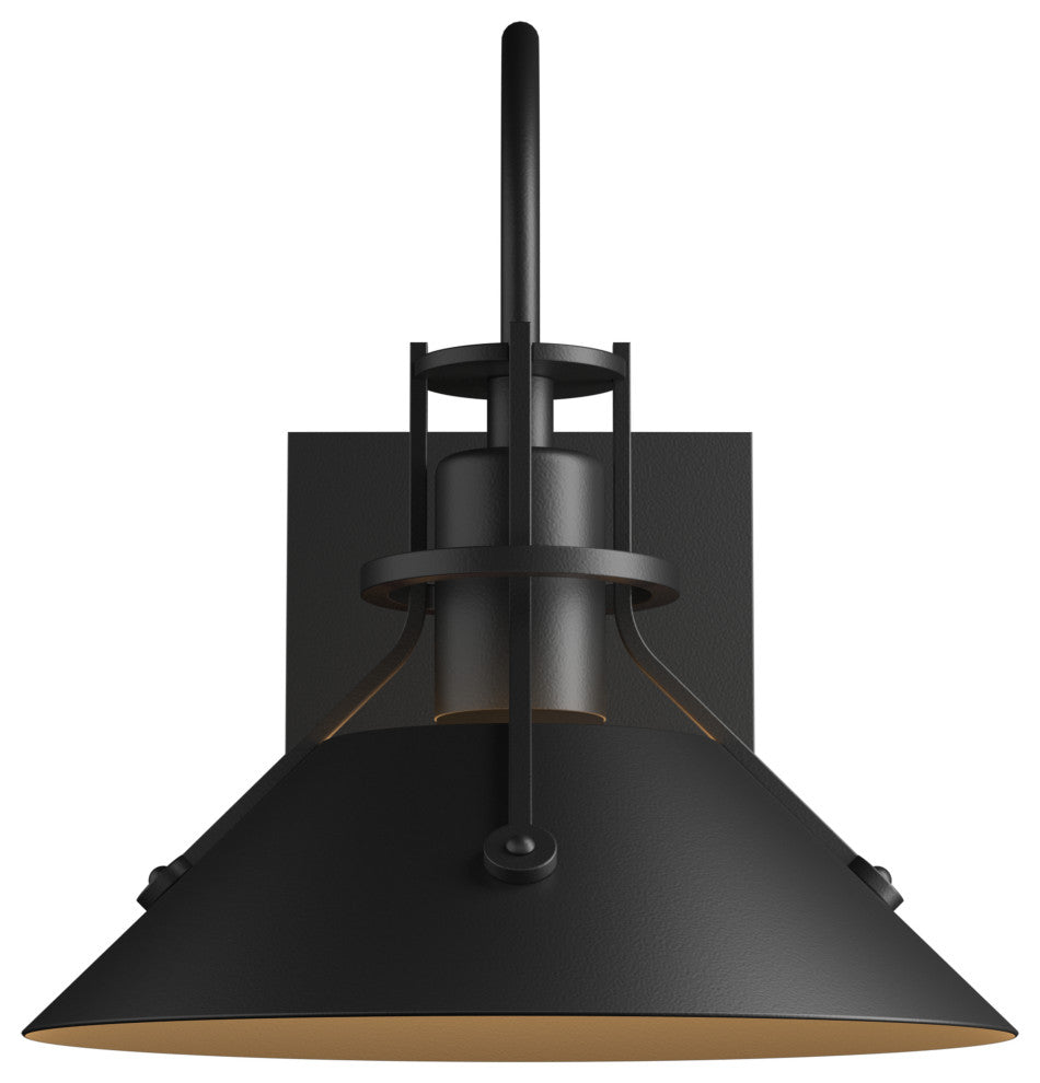 Henry Small Outdoor Sconce, Coastal Black Finish