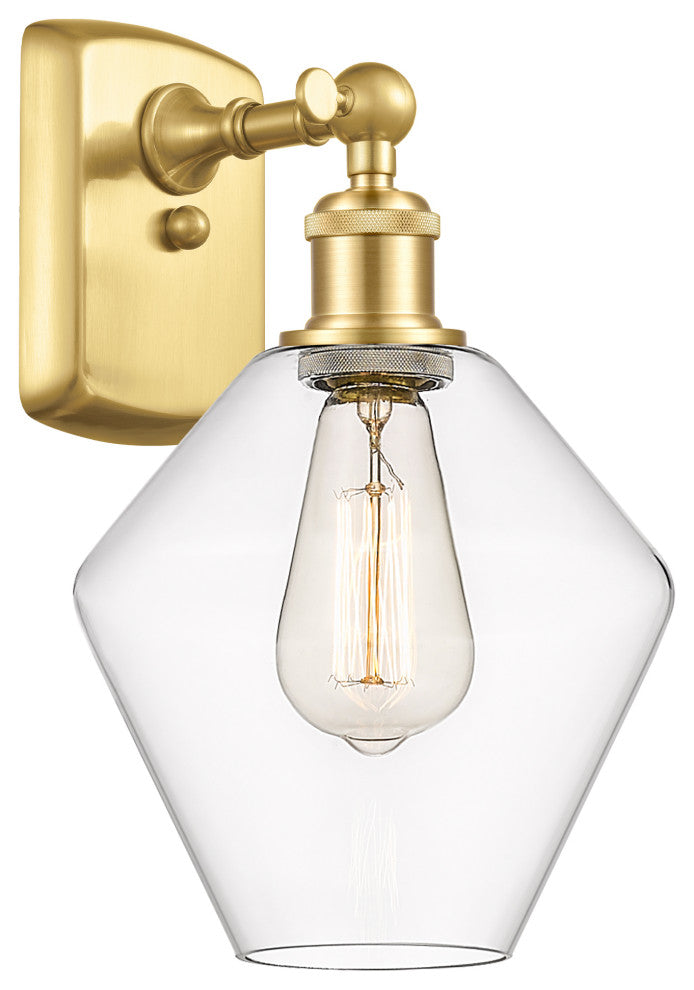Innovations 516-1W-SG-G652-8 1-Light Sconce, Satin Gold