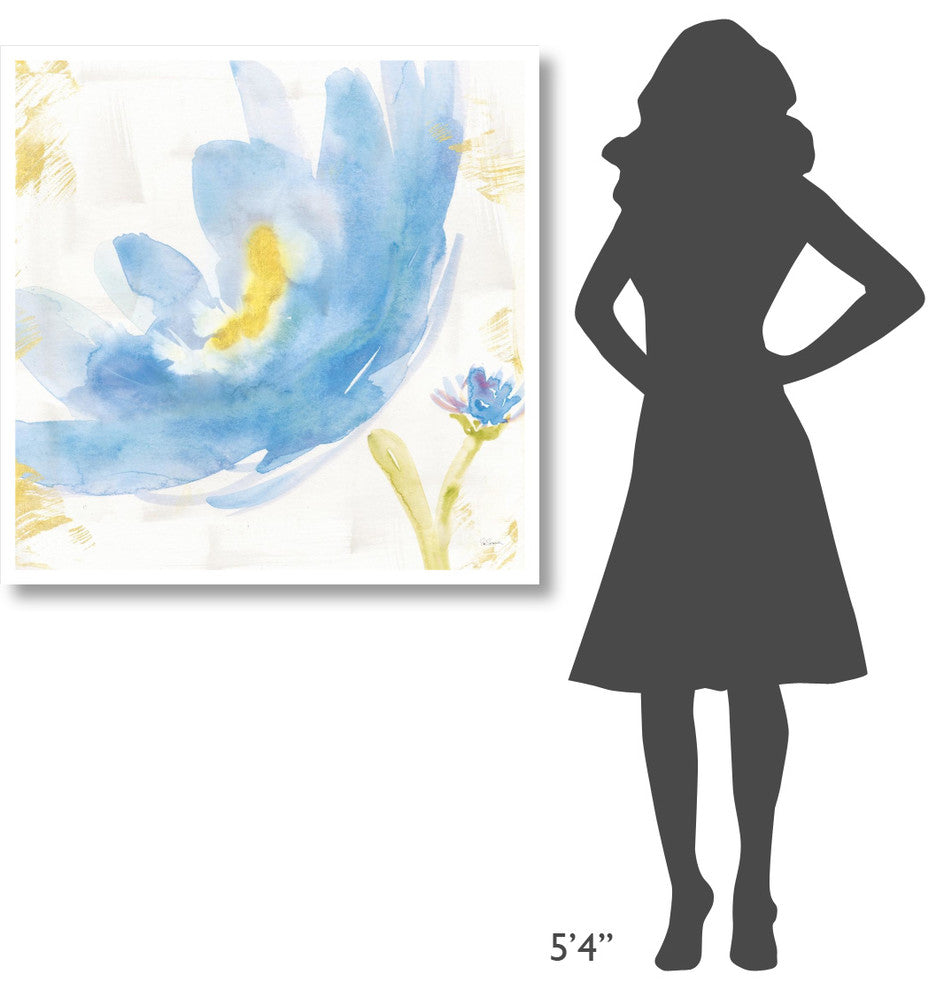 "Breeze Bloom V v2" Digital Paper Print by Sue Schlabach, 38"x38"
