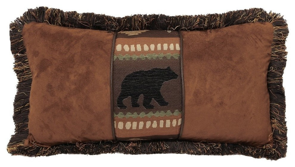 Bear and Chestnut Pillow
