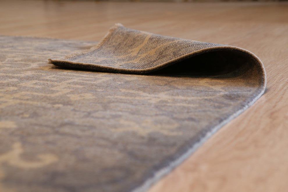 Black Transitional All Over Ningxia Area Rug