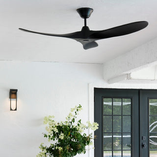 Maverick Coastal 3 Blade Outdoor Ceiling Fan Matte White Matte Black