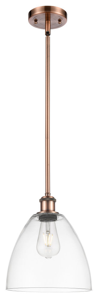 Innovations 516-1S-AC-GBD-92 1 Light Mini Pendant, Antique Copper