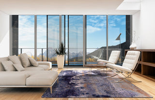 Earthen Amethyst  Rug, 5'4" X 7'8"