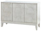 45" 3 Doors Storage, Wide Sideboard Cabinet, White