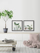 Forest on Bottles Diptych, Set of 2, 24x24 Panels