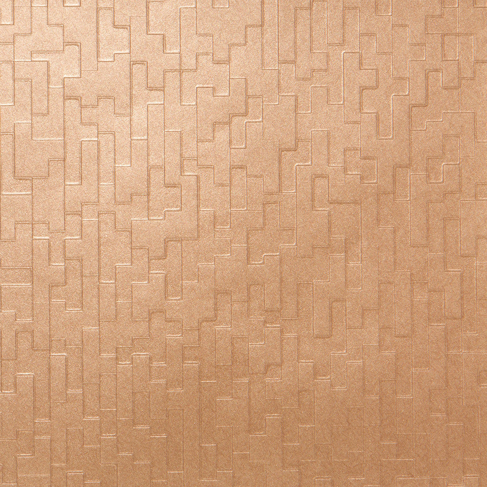 Rhythm Wallpaper, Bronze