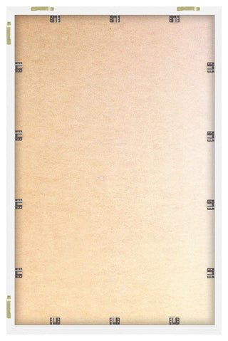 "Circles Meet" Framed Painting Print, 8x12