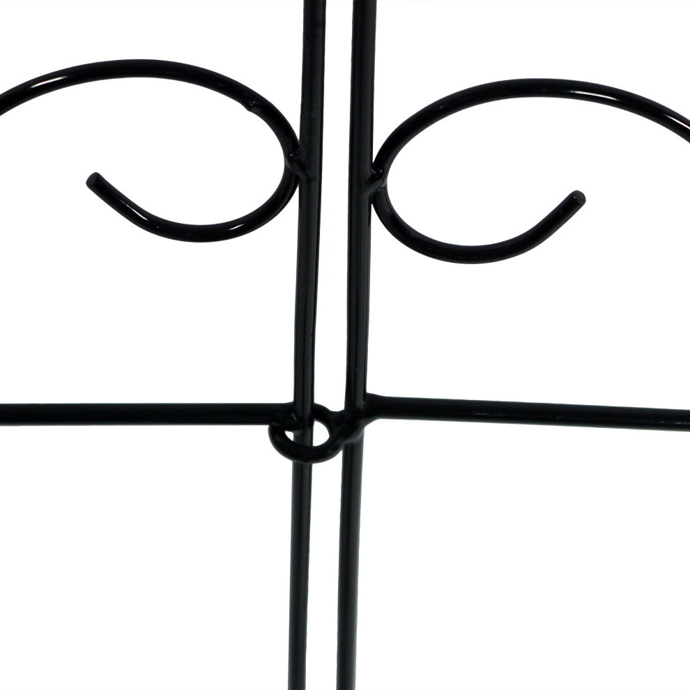 Sunnydaze Victorian Border Fence Set 16-Inches  - Choose Quantity, 40 Panels