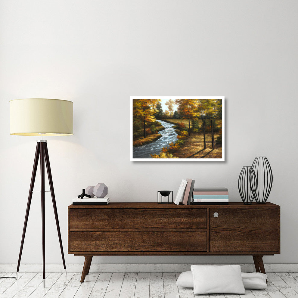 "Roaring Brook" Digital Paper Print by Diane Romanello, 38"x26"