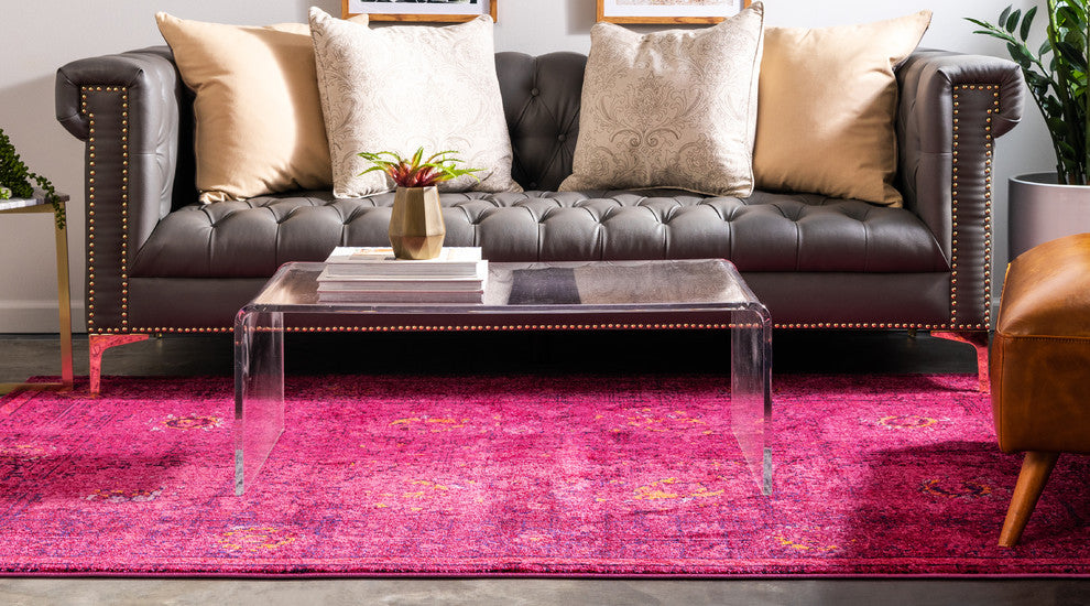 Unique Loom Red Salamanca Medici 7' 0 x 10' 0 Area Rug