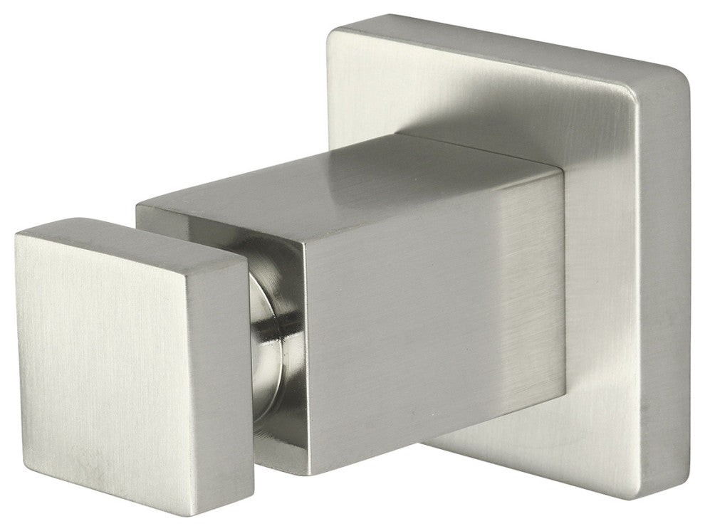 Mod Robe Hook, Brushed Nickel