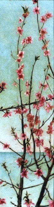 Charles Caryl Coleman Blossoming Pink Branches Wall Decal Print