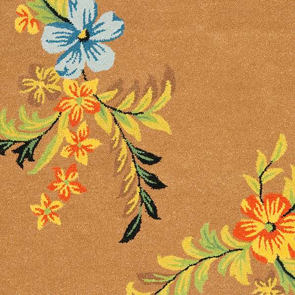 Safavieh Soho Soh734A Floral Rug, Brown/Multi, 9'6"x13'6"