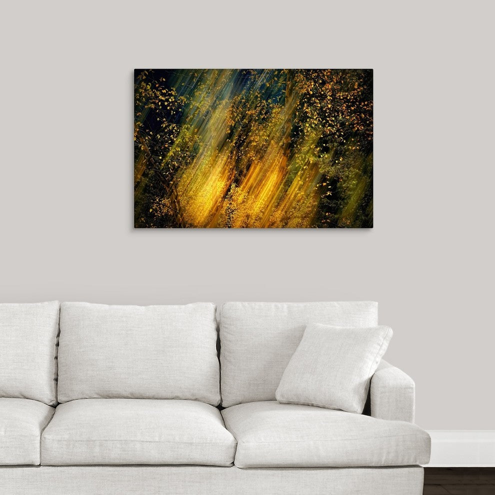 "Fall Fantasy II" Wrapped Canvas Art Print, 36"x24"x1.5"