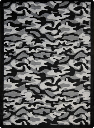 Kaleidoscope Rug, Funky Camo, 5'4"x7'8", Urban