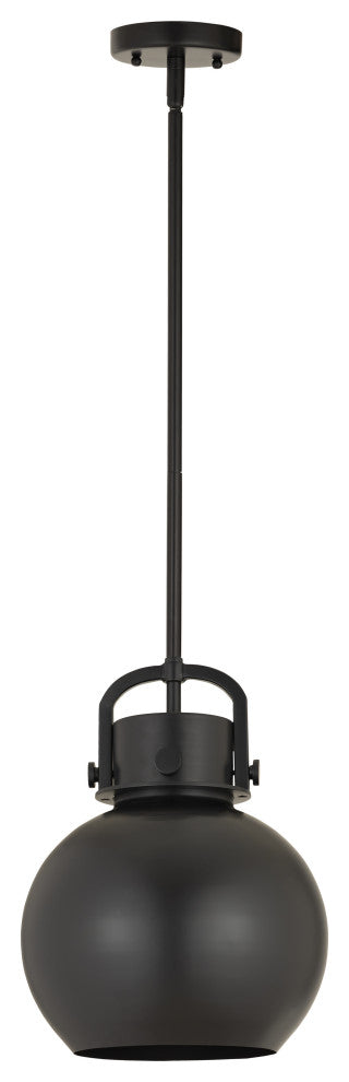 Innovations Lighting 710-1S-BK-M710-10BK-LED Sphere 1 Light 10" Mini Pendant