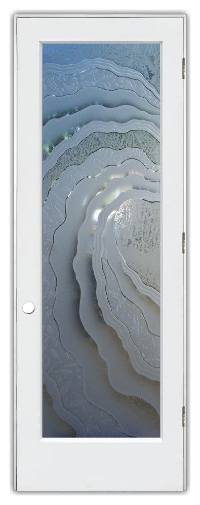 Interior Prehung Door or Interior Slab Door - Metacurl - Primed - 24" x 96"...