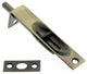 Genuine Solid Brass 4" Flush Bolt With Square End, Antique Brass