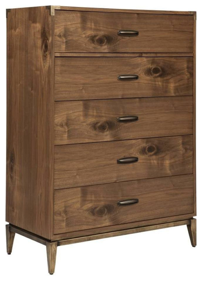 Alistair Mid-Century Walnut Chest