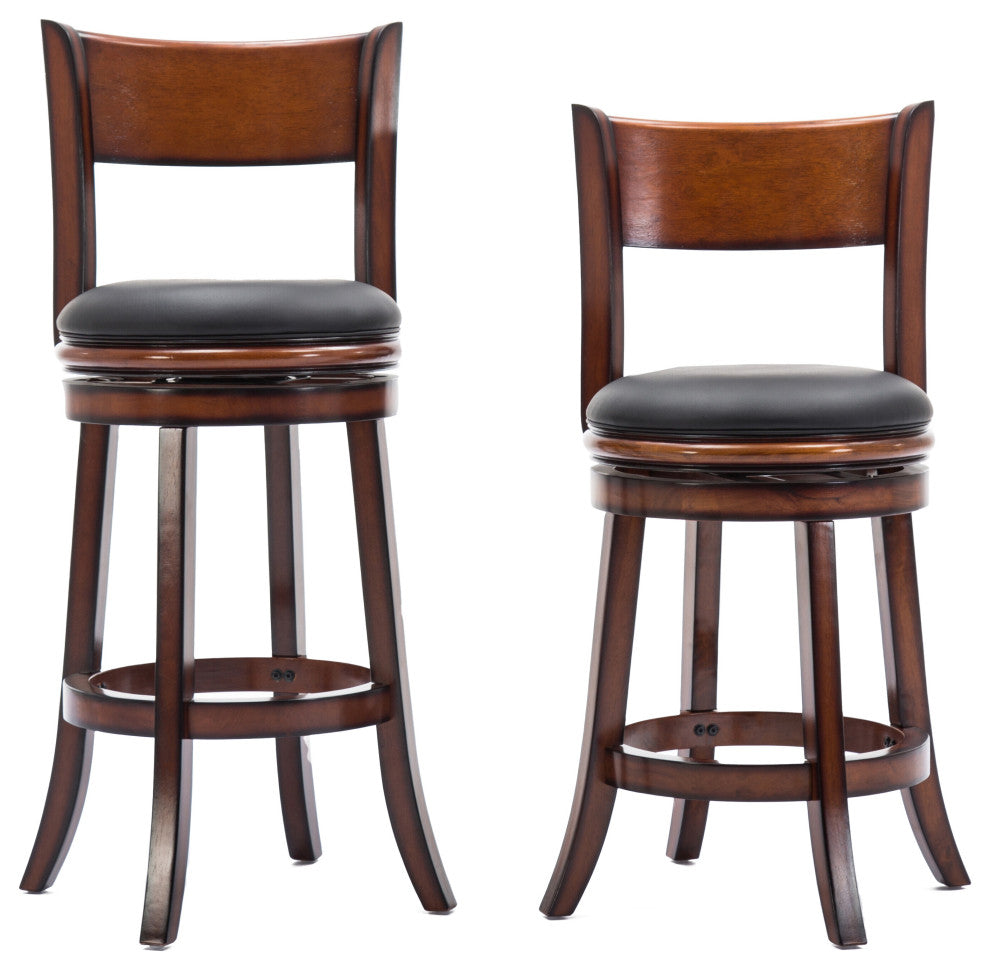 29" Palmetto Swvl Stool, Brandy