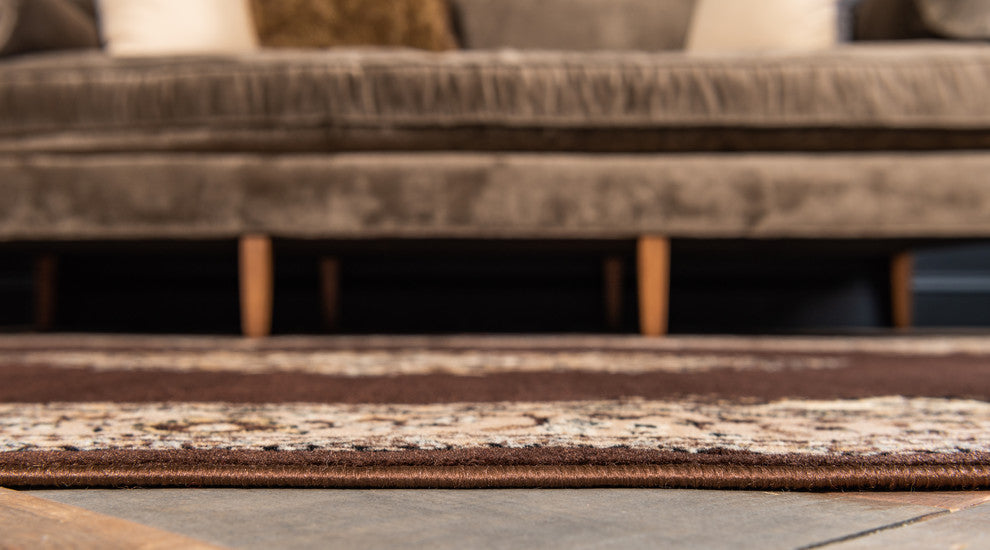 Unique Loom Brown Washington Reza 6'x9' Area Rug
