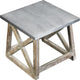 Martin Side Table With Zinc Top