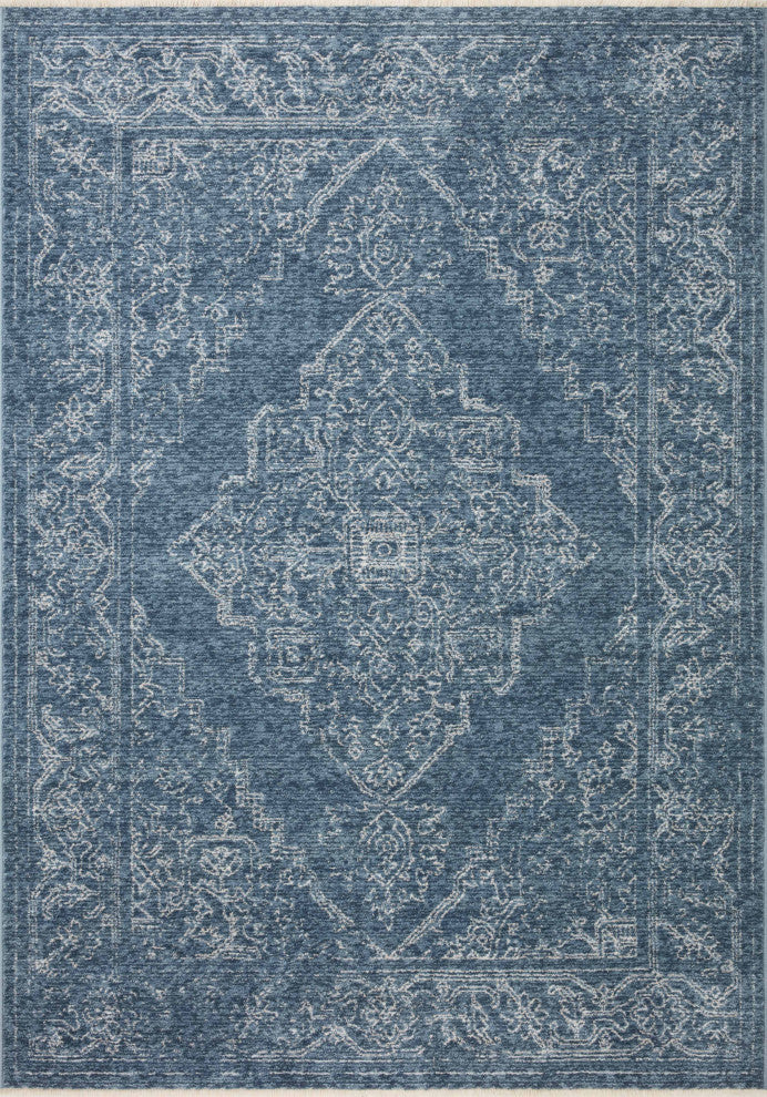 Loloi II Vance Denim / Dove 2'-7" X 10'-0" Area Rug