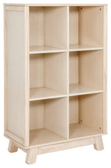 Hudson Cubby Bookcase, Washed Natural