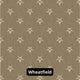 Star Pattern 3/8 Thick Indoor Area Rug Carpet, Wheatfield, 4x6