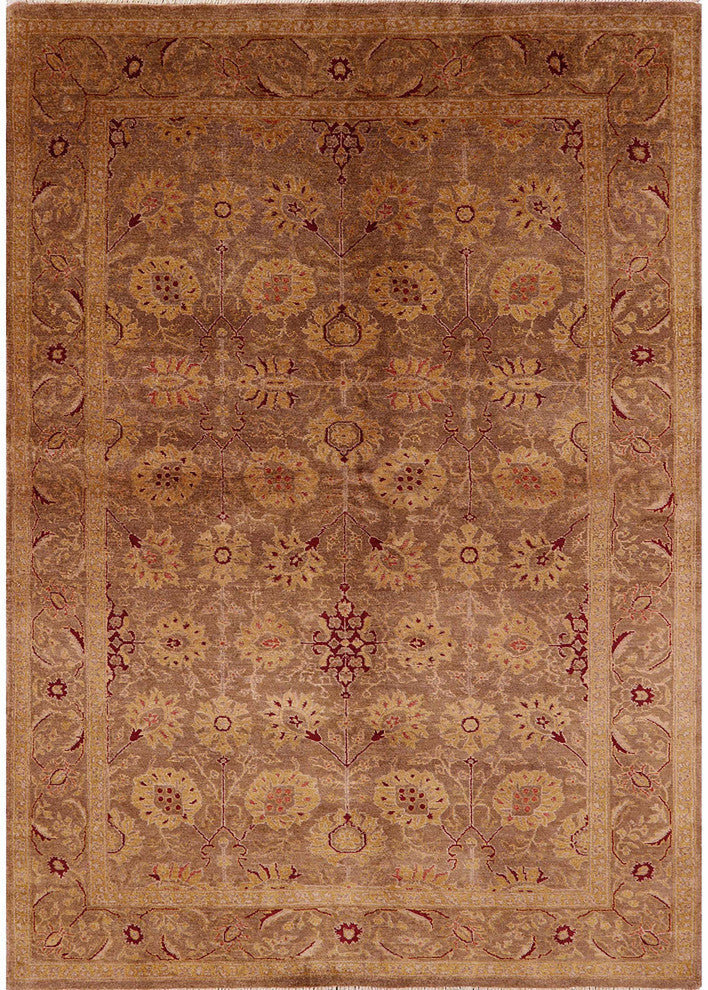 Ahgly Company Indoor Rectangle Mid-Century Modern Area Rugs, 7' x 10'