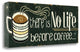 "Funny Coffee II" By Pela Studio, Giclee Print on Gallery Wrap Canvas