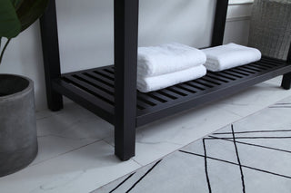 Home Living 22" Modern Black-Light Bathroom Vanity