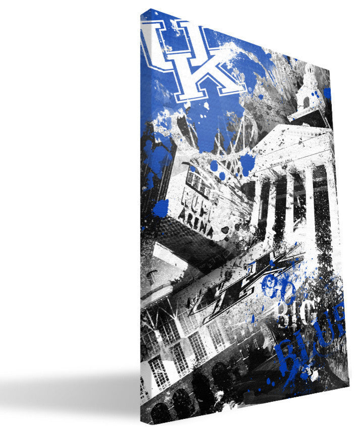 University of Kentucky Wildcats Spirit Canvas Print, 8"x12"