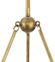 Laurel Collection 6-Light Transitional Chandelier, Gold Ombre