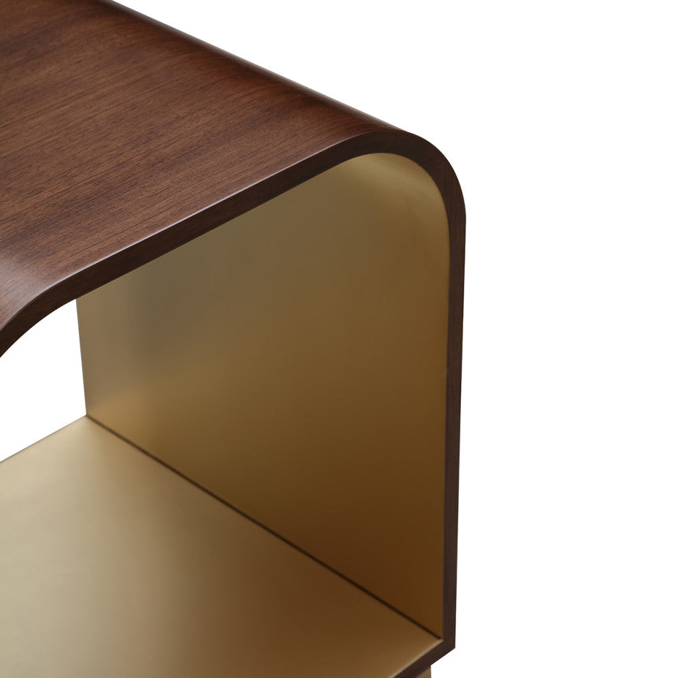 Houston End Table, Walnut