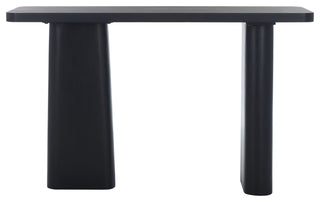 Safavieh Couture Martinelli Wood Console Table, Black