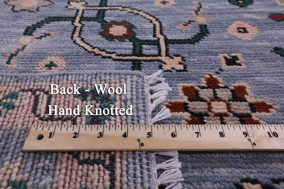 Runner Turkish Oushak Handmade Wool Rug 2' 8" X 18' 5" - Q15508