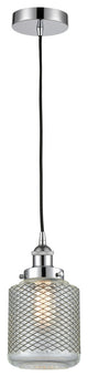 Innovations 616-1PH-PC-G262 1-Light Mini Pendant, Polished Chrome