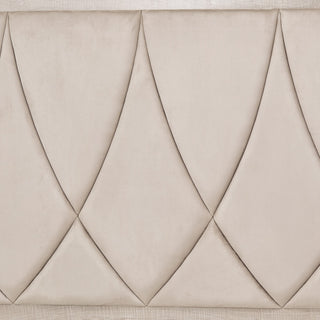 Marin Eastern King Panel Bed - Greige