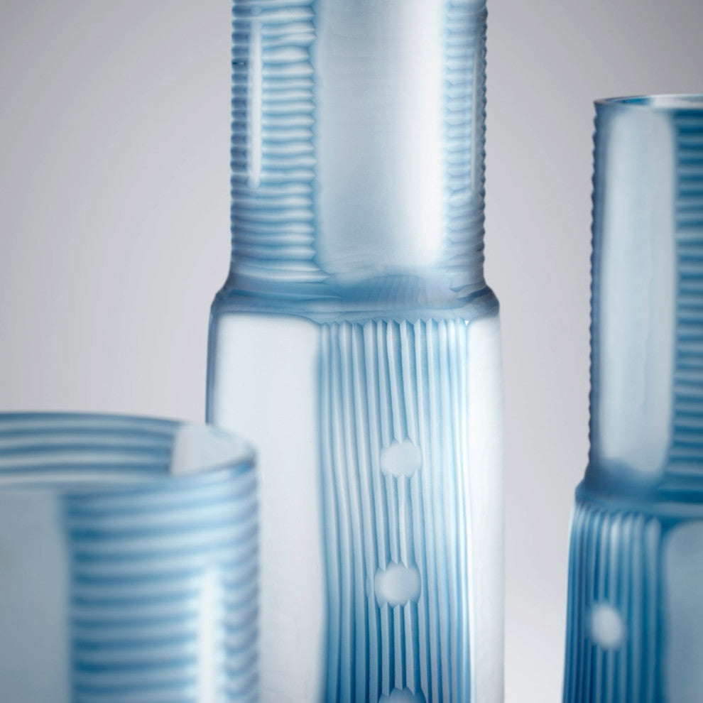 Olmsted Vase, Blue Large