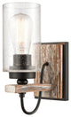 Innovations Lighting Paladin Sconce, Matte Black, Seedy