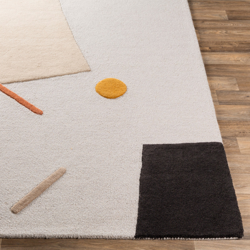 Surya Emma EMM-2300 Modern Area Rug, 8' x 10' Rectangle